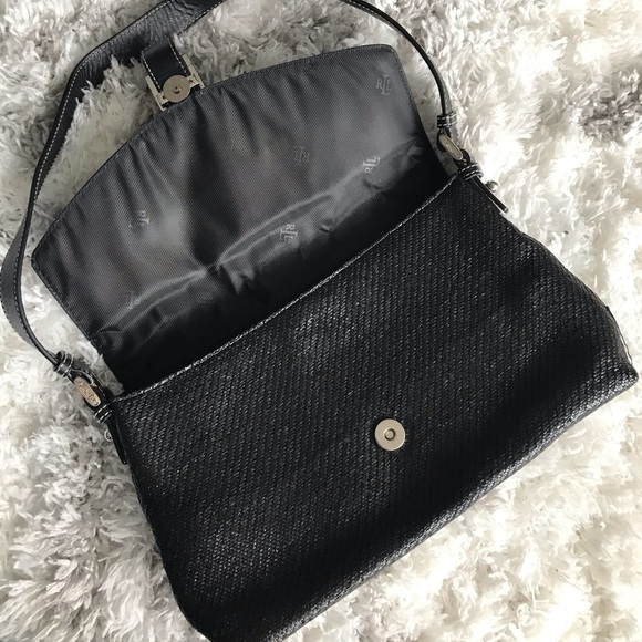 Authentic Black Ralph Lauren purse bag - Picture 8 of 8
